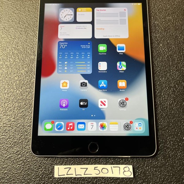 Apple iPad Mini 4 - Wi-Fi, 128 GB, Gray