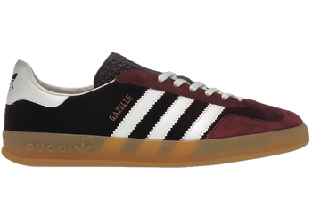 adidas x Gucci Gazelle Burgundy Velvet for sale