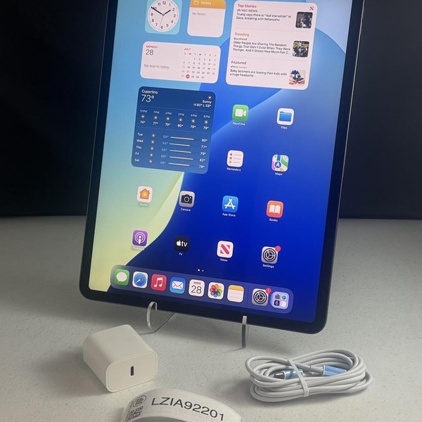 Apple iPad Pro 12.9 inch 3rd Gen 2018 - Wi-Fi, 64 GB, Gray, A1876