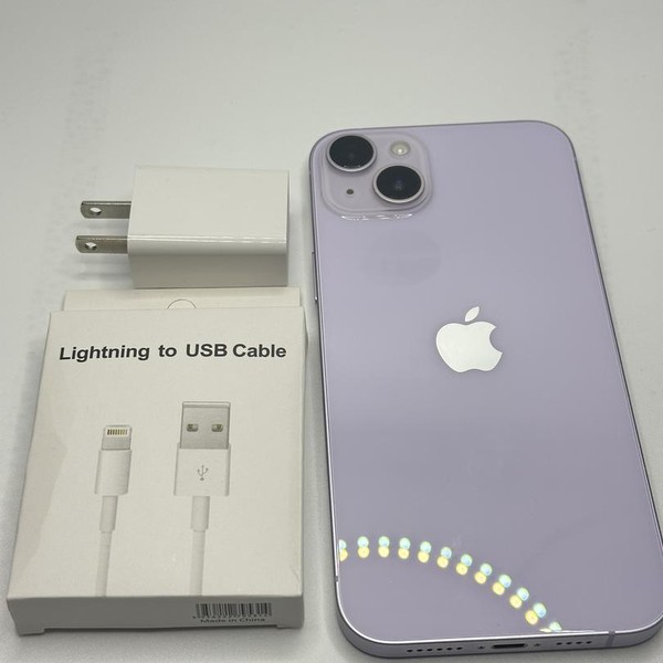 Apple iPhone 14 Plus - Unlocked, 256 GB, Purple, A2632