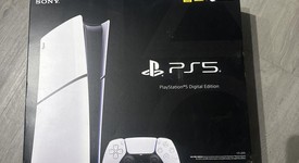 New
													PlayStation 5 Slim Digital Edition (2023) - White, 1 TB, photo 1 of 3