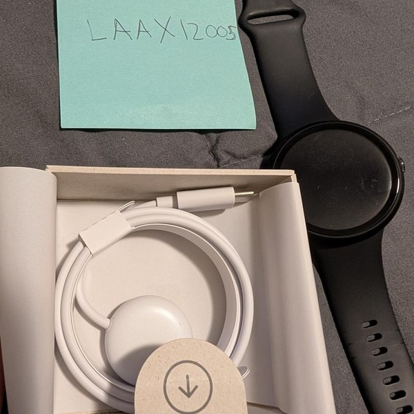 Google Pixel Watch 3 - Unlocked, Black, 45mm, LTE