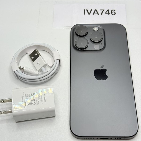 Apple iPhone 15 Pro - Unlocked, 128 GB, Black, A2848