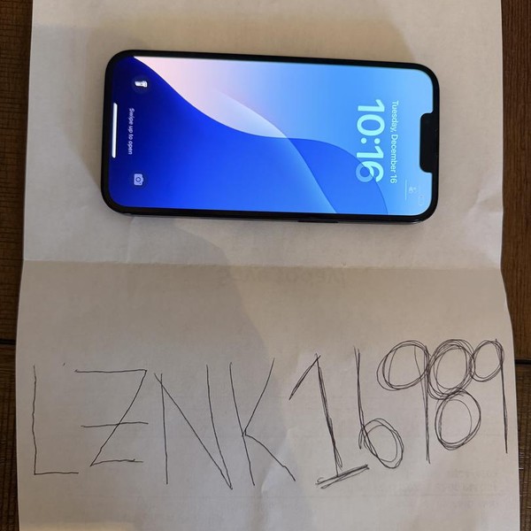 Apple iPhone 14 - Unlocked, Midnight, 128 GB, A2649