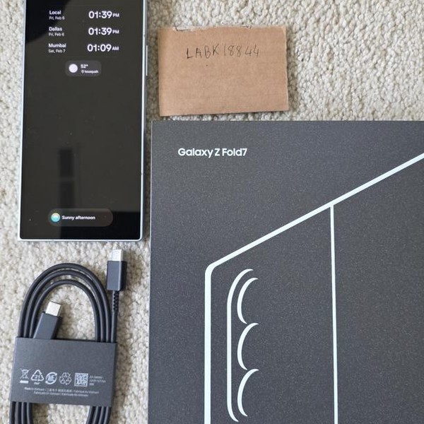 Samsung Galaxy Z Fold7 - Unlocked, 512 GB, Mint, 12 GB, SM-F966U1