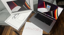 Mint
													MacBook Pro 2021 - 16" - Apple M1 Max, Gray, 1 TB, 32 GB, photo 2 of 14