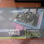 New MSI GeForce RTX 5090 - G5090-32GTC, GAMING TRIO OC