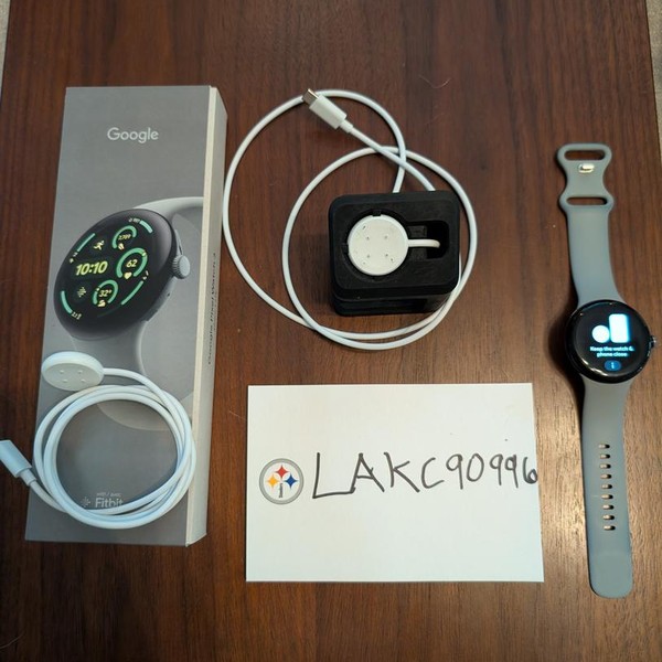 Google Pixel Watch 3 - Unlocked, Hazel, 45mm, LTE
