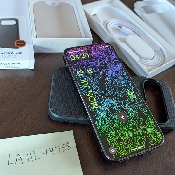 Google Pixel 10 Pro - Unlocked, 256 GB, Obsidian, G4QUR