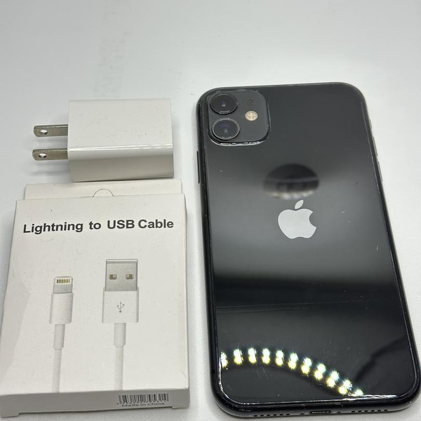 Apple iPhone 11 - Unlocked, 128 GB, Black, A2111