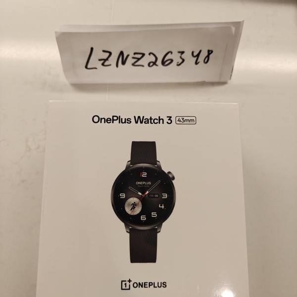 OnePlus Watch 3 - Black Steel, 43mm