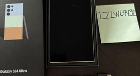 Good
													Samsung Galaxy S24 Ultra - Unlocked, Orange, 512 GB, 12 GB, SM-S928U1, photo 1 of 9