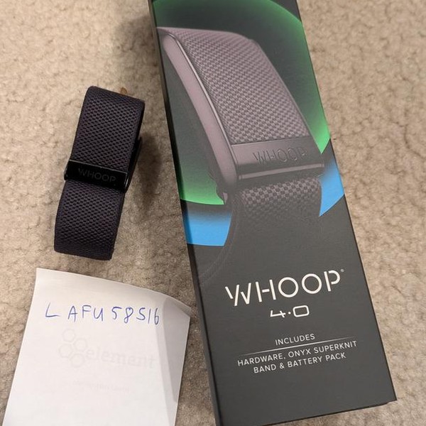 Whoop Fitness Tracker - Black