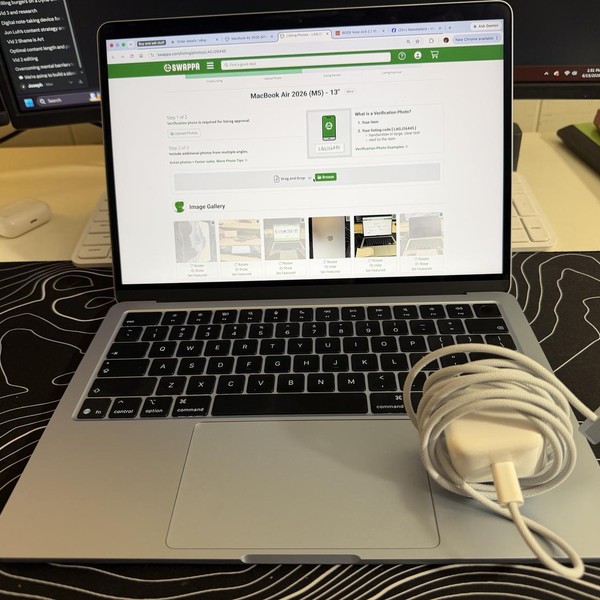 MacBook Air 2026 (M5) - 13 inch - 512 GB, Sky Blue, 16 GB, Apple M5 10-Core (10-core GPU)
