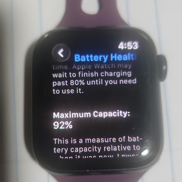 Apple Watch SE (2nd Gen) 40mm - Unlocked, Midnight, A2726 - Cellular, Aluminum