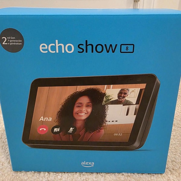 Amazon Echo Show 8 2nd Gen - Charcoal