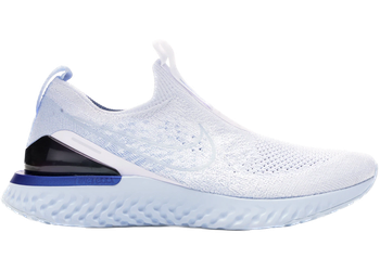 Nike Epic Phantom React Flyknit White Hydrogen Blue (Women's) for sale