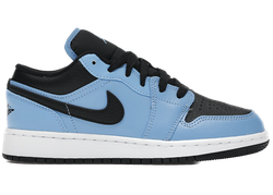 Jordan 1 Low University Blue Black (GS) for sale