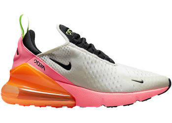 Nike Air Max 270 White Sunset Pulse Total Orange (Women's) for sale