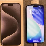 Good Apple iPhone 15 Pro Max - Unlocked, 256 GB, Blue, A2849