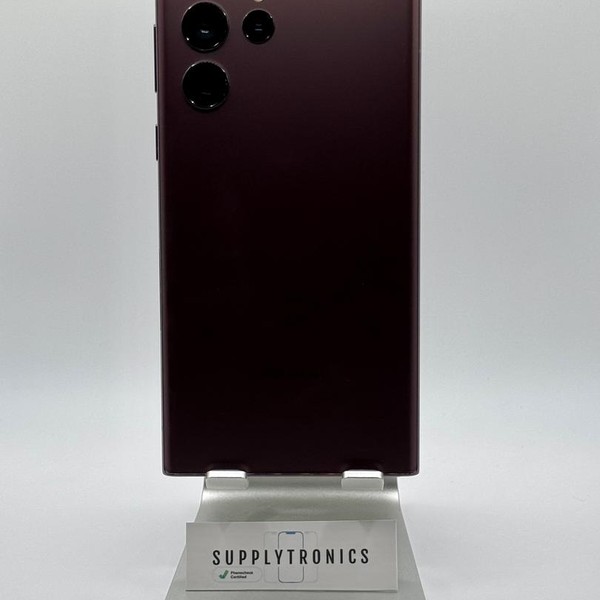 Samsung Galaxy S22 Ultra - Verizon, 512 GB, Burgundy, 12 GB, SM-S908U