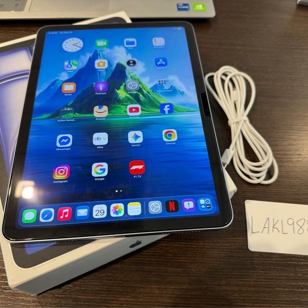 Apple iPad Air 11 inch (M3) 2025 - Wi-Fi, 128 GB, Blue, A3266