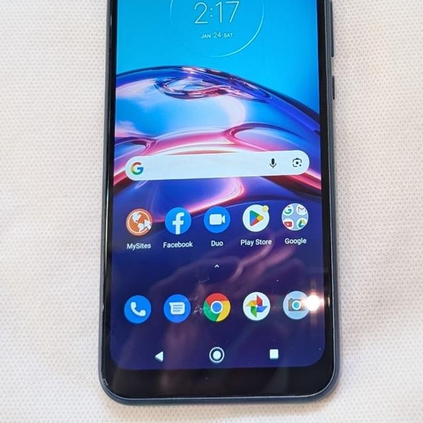 Moto E (2020) - TracFone, Navy Blue, 32 GB, 2 GB