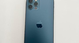 Good
													Apple iPhone 12 Pro - Unlocked, Pacific Blue, 256 GB, A2341, photo 2 of 5