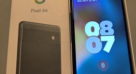 Good
													Google Pixel 6a - Unlocked, Charcoal, 128 GB, 6 GB, GX7AS, photo 1 of 14