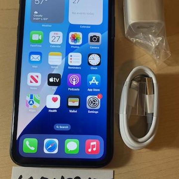 Apple iPhone Xr - Unlocked, 64 GB, Black, A1984