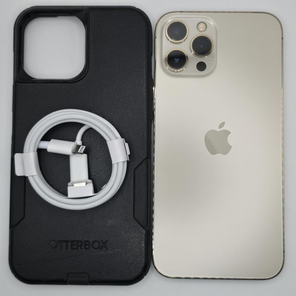 Apple iPhone 12 Pro Max - Unlocked, 128 GB, Gold, A2342