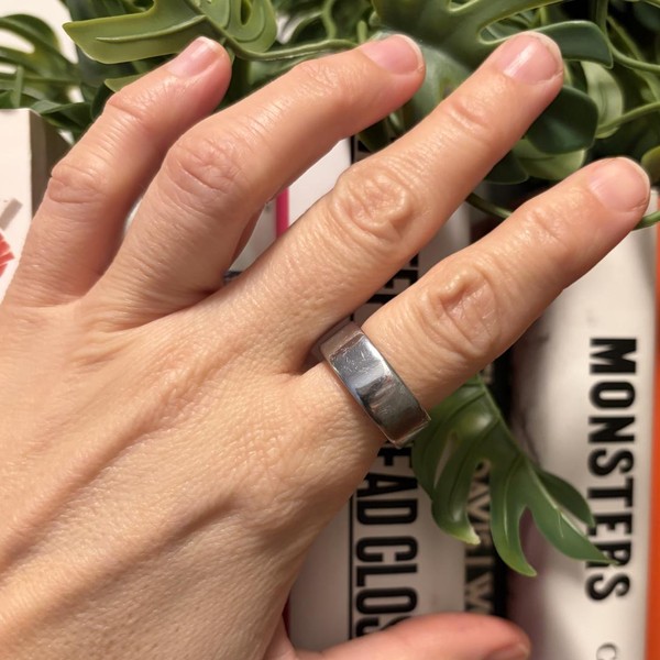 Oura Ring Gen 4 - Silver, Size 7