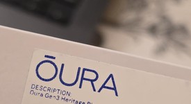 New
													Oura Ring Gen 3 - Black, Size 9, Heritage, photo 2 of 2