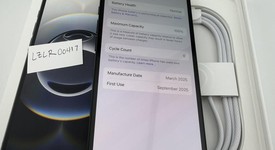 Mint
													Apple iPhone 16e - Unlocked, Black, 128 GB, A3212, photo 2 of 12