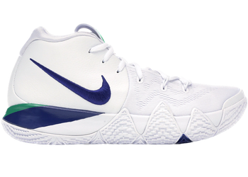 Nike Kyrie 4 White Deep Royal Blue for sale