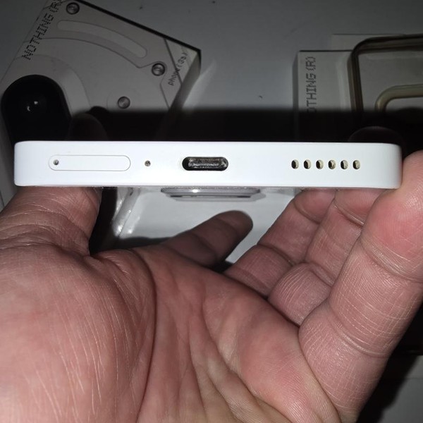 Nothing Phone 3a - Unlocked, 256 GB, White, 12 GB