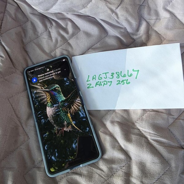 Samsung Galaxy Z Flip7 - Unlocked, 256 GB, Blue Shadow, 12 GB, SM-F766U1