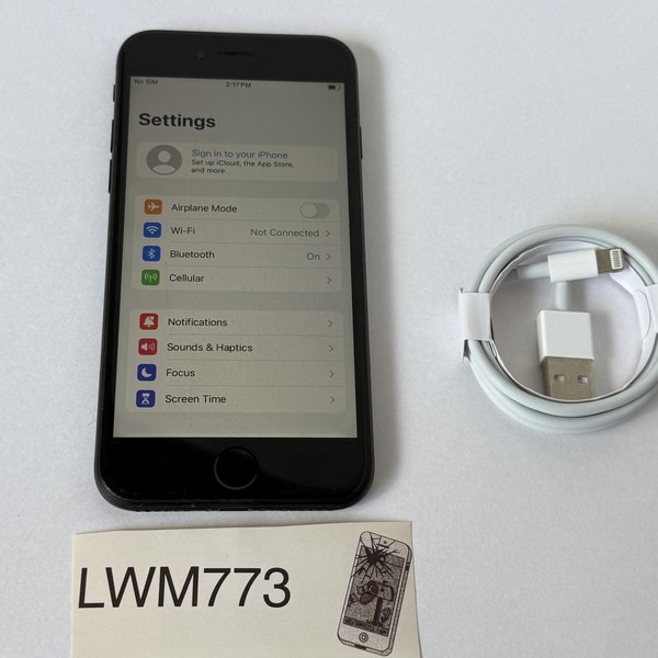 Apple iPhone SE 2nd Gen 2020 - Unlocked, 64 GB, Black, A2275