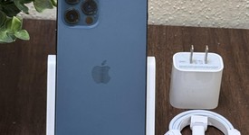 Good
													Apple iPhone 12 Pro - Unlocked, Pacific Blue, 256 GB, A2341, photo 3 of 7