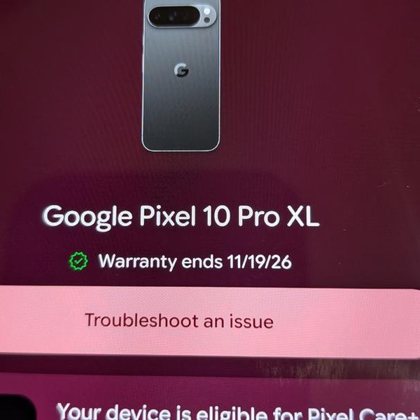 Google Pixel 10 Pro XL - Unlocked, 256 GB, Obsidian, GUL82