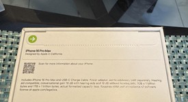 New
													Apple iPhone 16 Pro Max - Unlocked, Black, 1 TB, A3084, photo 3 of 4