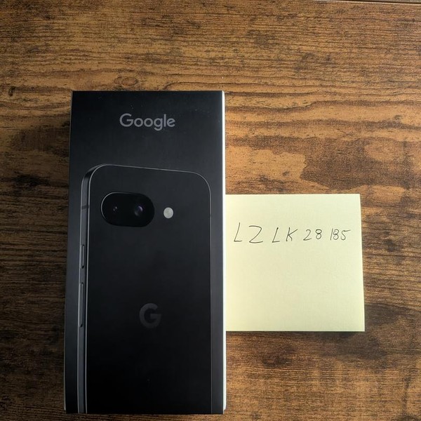 Google Pixel 9a - T-Mobile, 128 GB, Obsidian, 8 GB