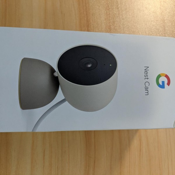 Google Nest Cam (Indoor) 2nd Gen - Sand, Wired