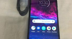 Fair
													Motorola One Action - Unlocked, Navy Blue, 128 GB, 4 GB, photo 1 of 7