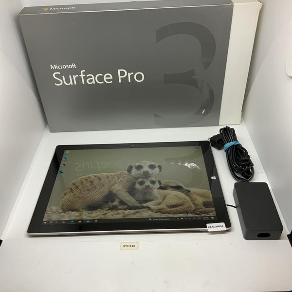 Microsoft Surface Pro 3 - Wi-Fi, Silver, 64 GB