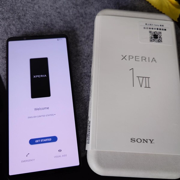 Sony Xperia 1 VII - Unlocked Non-US, 256 GB, Black, 12 GB