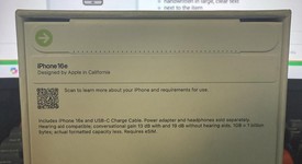 New
													Apple iPhone 16e - T-Mobile, Black, 128 GB, A3212, photo 2 of 2