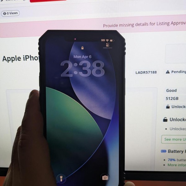 Apple iPhone 12 Pro Max - Unlocked, 512 GB, Graphite, A2342