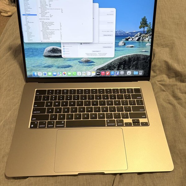 MacBook Air 2024 (M3) - 15 inch - 256 GB, Gray, 16 GB, Apple M3, 10-core GPU