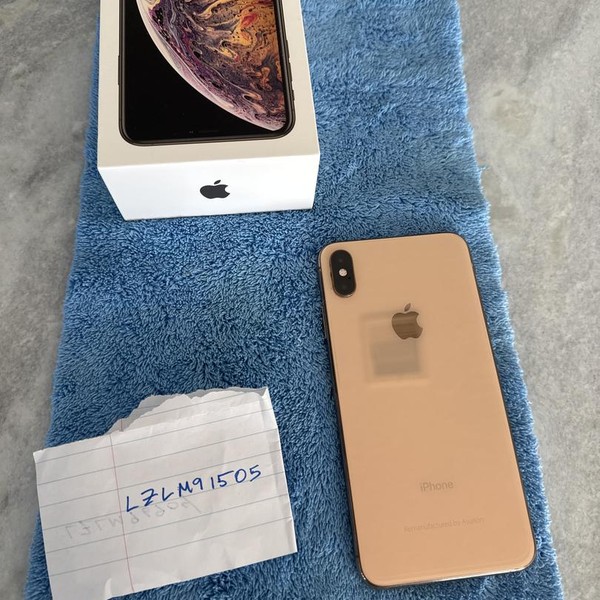 Apple iPhone Xs Max - Verizon, 256 GB, Gold, A1921